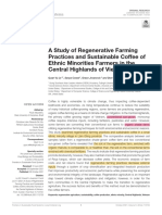 A Study of Regenerative Farming Practices and Sustainable Coffe of Ethnic Minorities Farmers in The Central Highlands of Vietnam