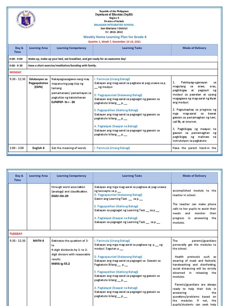 Grade 4 all subjects whlp q1 w7 pdf