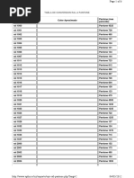 Tabla de Conversión de Pantone A Ncs | PDF | Grey | Light