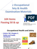 BOSH Examination Materials