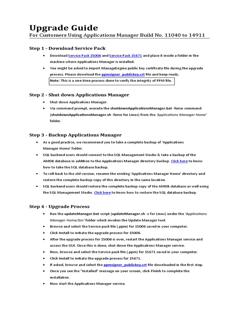 Upgrade Guide Build 11040 14911 | PDF | Computer File | Backup