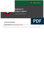 Rodada-01-Ing-Afrf - Fiz Até A Questão 16, 100% de Aproveitamento