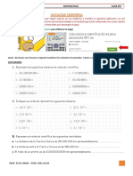 4 Año - CLASE N1 - Notacion Cientifica - Porcentaje - Numeros Irracionales-1