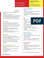 Emergency Response Quick Reference Guide Poster Final