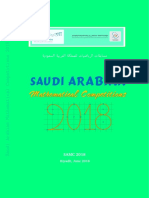 (Booklet) Saudi Arabia Mathematical Competitions 2018