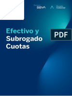 Efectivo y Subrogado Cuotas