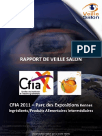 Rapport Veille Salon CFIA 2011