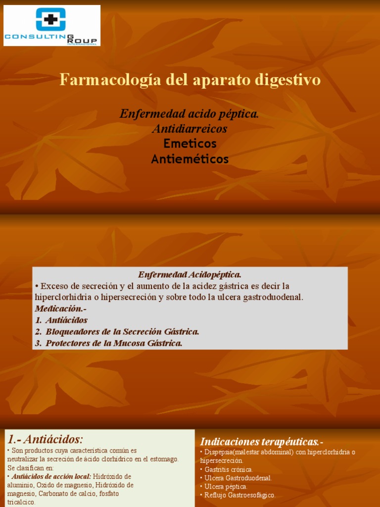 Farmacologia Ap Digestivo Pdf Prostaglandina Medicina Clinica