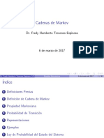 Cadenas de Markov