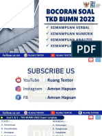 16 - Bahas 'BOCORAN' SOAL TKD BUMN 2022 Super - Lengkap!!