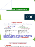 Chuong 2 - Khong Gian Vecto New