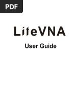 LiteVNA User Guide