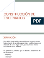 CONSTRUCCIÓN DE ESCENARIOS PARA LA PLANEACIÓN ESTRATÉGICA