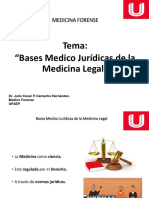 Bases Medico Jurídicas de La Medicina Legal