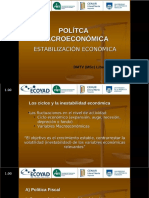 5e. Políticas de estabilización