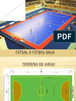 Fútsal O Fútbol Sala: Reglamento Resumido