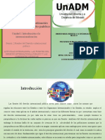 Módulo 14 Internacionalización Del Derecho en Su Ámbito Publico