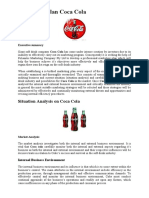 Marketing Plan Coca Cola