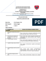 Format EVALUASI DIRI Fuzi Fauziyah