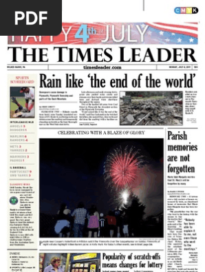 Times Leader 07 04 11 Powerball Afghanistan