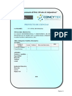 Ejemplo Informe Proyecto Indagación Científica Descriptiva