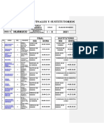 Rol de Exámenes Finales y Sustitutorios