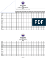 Introduction Diary Checklist