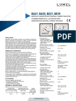 Bi Metal Ammeter