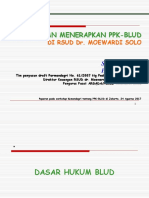 PENGALAMAN MENERAPKAN PPK-BLUD DI RSUD Dr. MOEWARDI SOLO - Abcdpdf - PDF - To - PPT