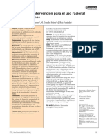 Estrategias de Intervención para El Uso Racional de Antimicrobianos