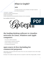 What is Gephi? The Leading Free Network Visualization Software