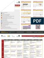 Calendario Escolar: Enero - Junio