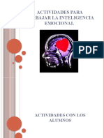 Actividades de Inteligencia Emocional