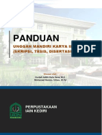 PANDUAN UPLOAD MANDIRI KARYA ILMIAH IAIN KEDIRI - New