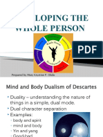DEVELOPING THE WHOLE PERSON THROUGH HOLISTIC APPROACH