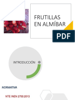 Frutillas en Almíbar