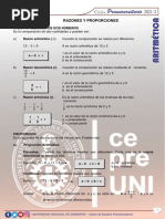 Ficha Resumen Razones y Proporciones