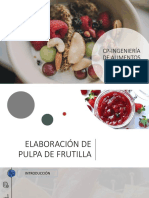 Elaboración de Pulpa