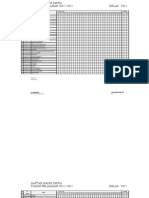 DAFTAR HADIR SISWA Terbaru Fix