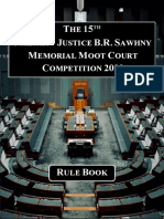 NALSAR BRS Moot 2022 Rule Book