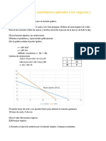 Métodos Cuantitativos Aplicados A Los Negocios y La Toma de Decisiones.