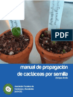 Propagación de cactáceas por semilla manual ASYCS 2011