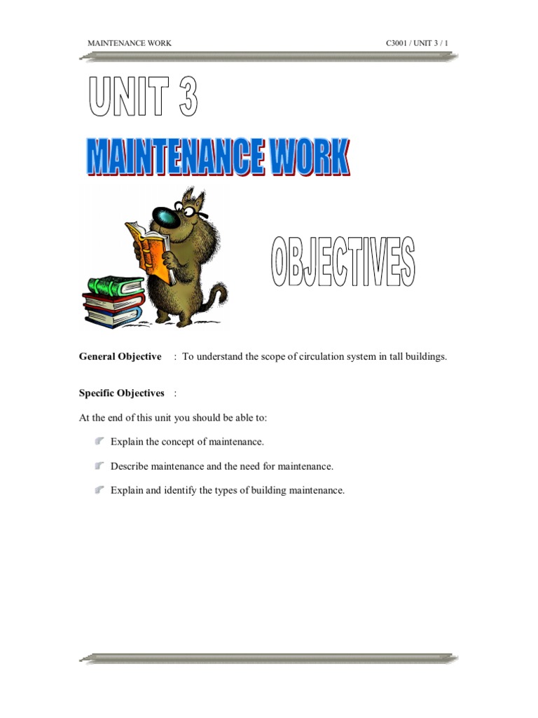 Maintenance Engineering Overview | PDF | Maintenance | Hvac