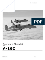 Operator's Checklist: T.O.1A-10C-1CL