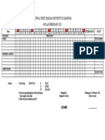 Jadwal Piket Harian Security RS Hamuna