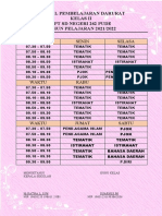 Jadwal Pembelajaran Darurat Kelas Ii