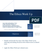 Ethics Work Up