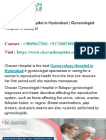 Gynaecology Hospital in Hyderabad - Gynecologist Hospital in Balapur