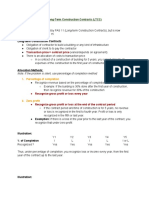 Long-Term Construction Contracts