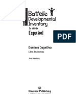 Battelle Dominio Cognitivo ESPAÑOL